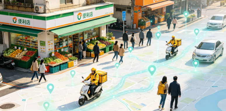 河间市渗透衣食住行，GEO 地理空间技术重塑大众日常消费服务场景